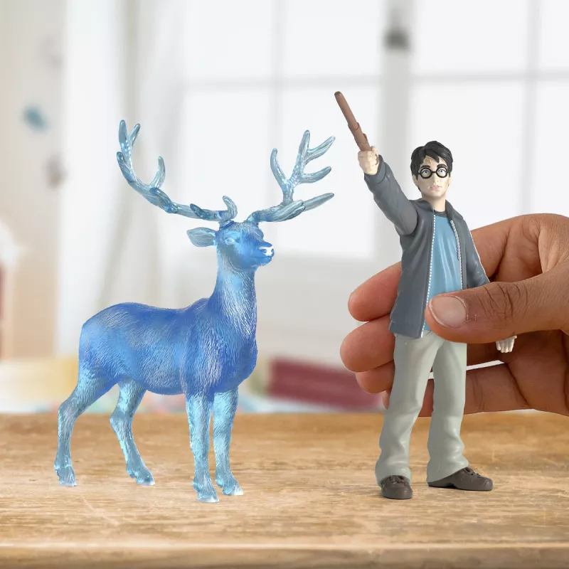 Figurka Schleich Harry Potter i Patronus Wielokolorowa 1253930