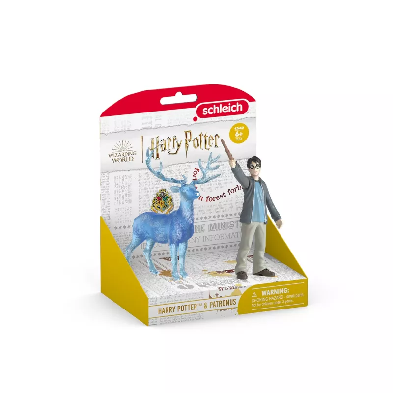 Figurka Schleich Harry Potter i Patronus Wielokolorowa 1253930