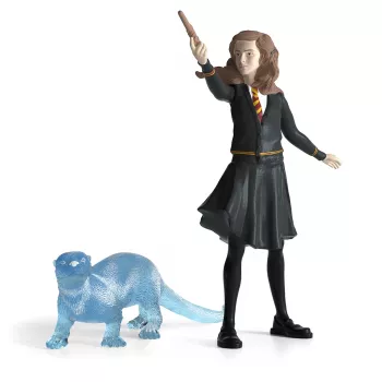 Figurka Schleich Hermiona Granger i Patronus, wielokolorowa, 1253932