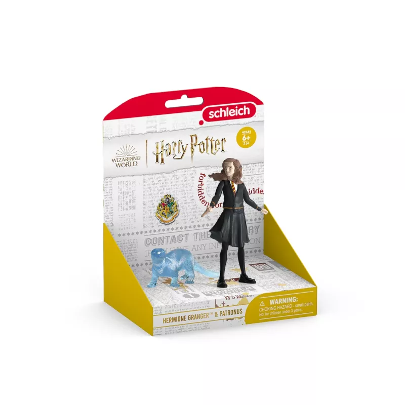 Figurka Schleich Hermiona Granger i Patronus, wielokolorowa, 1253932
