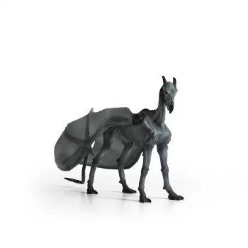 schleich Testral, 6 lat, Magiczne Stworzenia, Czarny