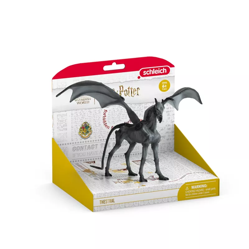 schleich Testral, 6 lat, Magiczne Stworzenia, Czarny
