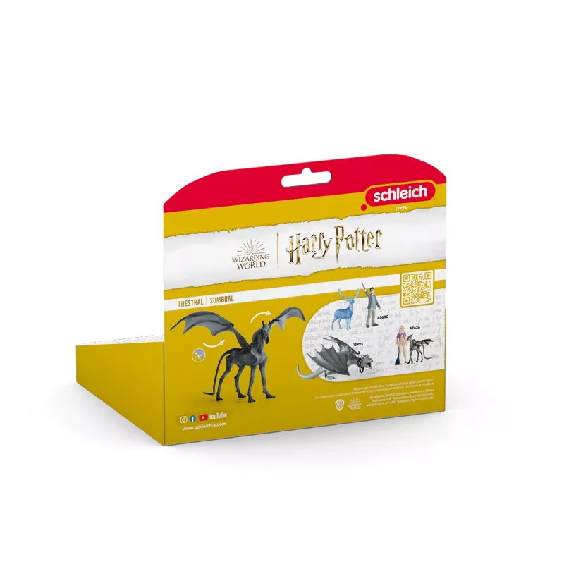 schleich Testral, 6 lat, Magiczne Stworzenia, Czarny