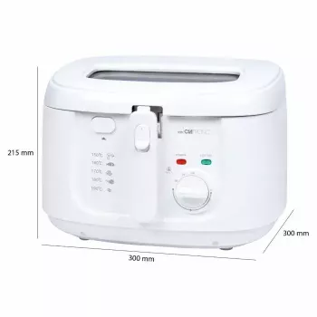 Frytkownica Clatronic FR 3771 2.5 L 1800 W Biała