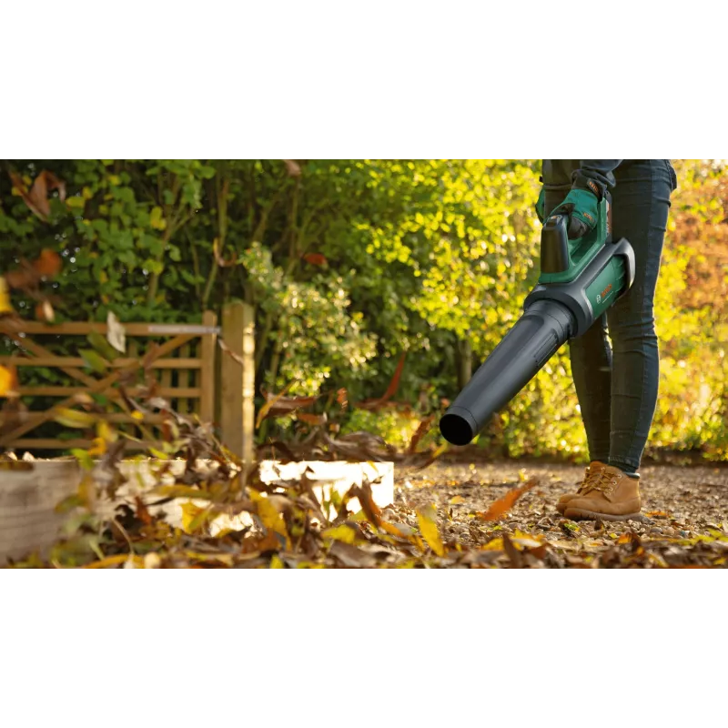 Bosch AdvancedLeafBlower 36V-750 (1x2.0Ah), Dmuchawa ręczna, 100 km/h, 200 km/h, Akumulatorowa, 1,5 m/s², 254 mm