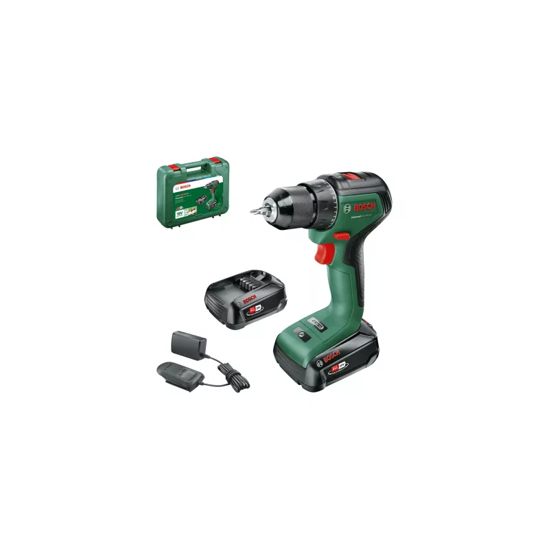 Bosch Universal Drill 18V-60 1900 obr./min bezkluczykowy 1,3 kg czarny, zielony