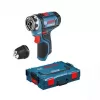 Bosch GSR 12V-15 FC Professional Keyless 600 g Czarny, Niebieski