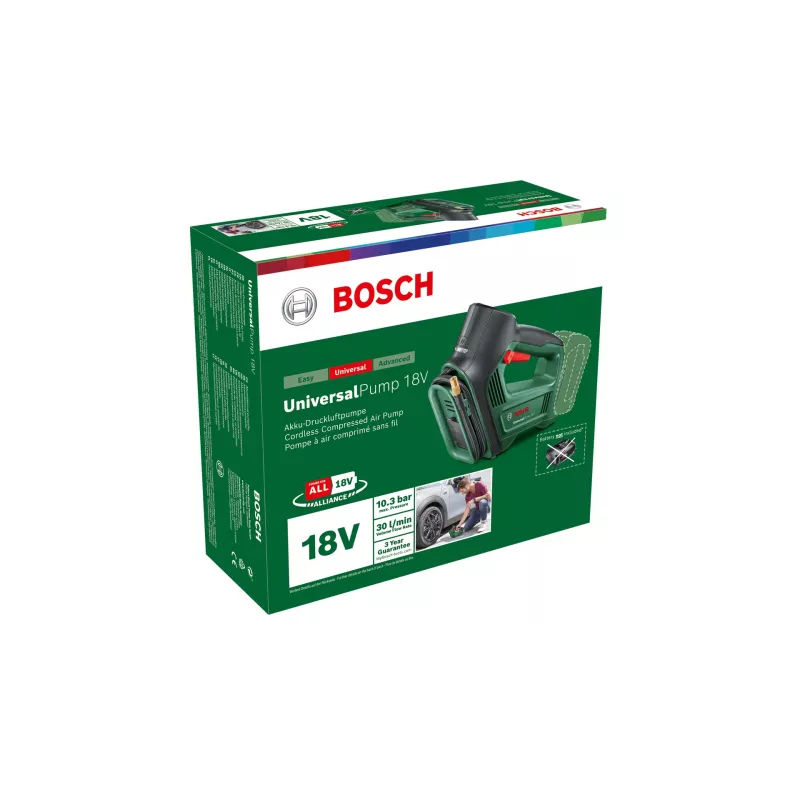 Bosch Universal Pump elektryczna pompka powietrza 10,3 bar 30 l/min