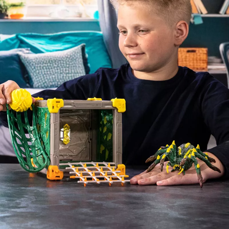schleich BattleCave Tarantula Dżungli, Zwierzę, Potwory i smoki, BattleCave, 7 lat, Wielokolorowy, Plastik