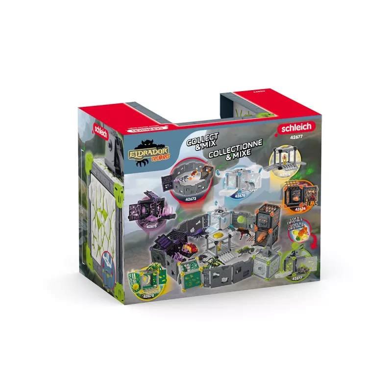 Akcja/Przygoda Schleich BattleCave Stone Chameleon 42677
