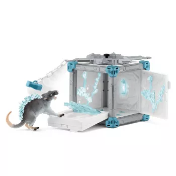 schleich BattleCave Lodowy Szczur, Potwory i smoki, BattleCave, 7 lat, Wielokolorowy, Plastik