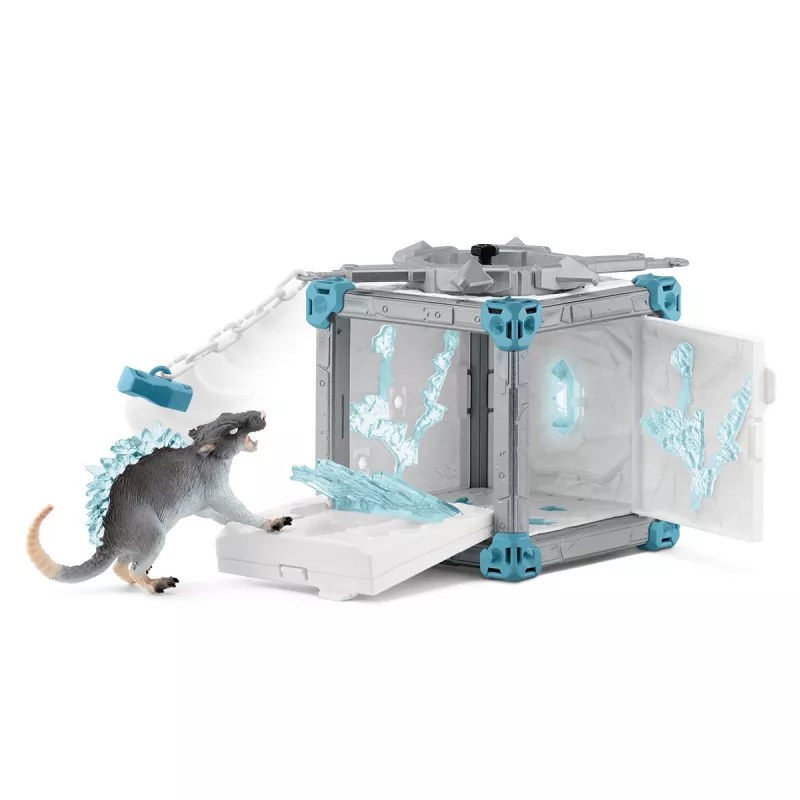 schleich BattleCave Lodowy Szczur, Potwory i smoki, BattleCave, 7 lat, Wielokolorowy, Plastik