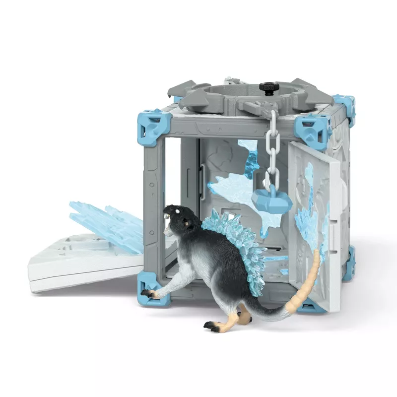 schleich BattleCave Lodowy Szczur, Potwory i smoki, BattleCave, 7 lat, Wielokolorowy, Plastik