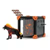 Zestaw akcji/przygody Schleich BattleCave Lava Hyena Wielokolorowy 42674