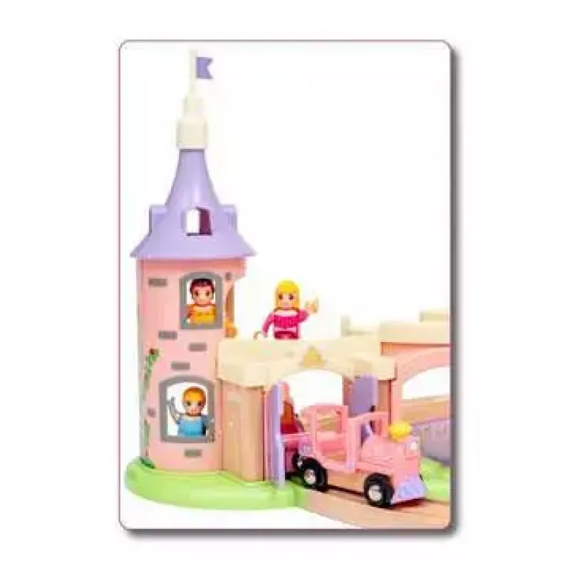 Drewniany zestaw pojazdów i torów Ravensburger 33312 — wielokolorowy, dla dzieci od 3 lat