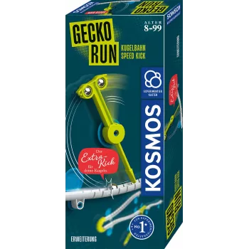 Kosmos Gecko Run Speed Kick, Zestaw eksperymentalny, Fizyka, 8 lat, Wielokolorowy
