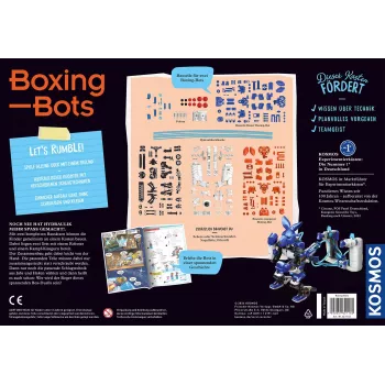 Kosmos Boxing Bots, Robot, Inżynieria, 10 lat Kosmos Boxing Bots. Typ produktu: Robot, Tematyka: Inżynieria, Zalecany wiek (min.): 10 lat