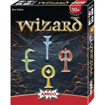 Gra karciana AMIGO Wizard (model 06900) — strategiczna gra rodzinna, 10+ lat, 45 min