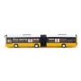 Model autobusu przegubowego Siku turkusowy/biały – pojazd zabawka w skali, kolekcjonerski odlew ciśnieniowy