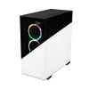 Obudowa PC ENERMAX - Enermaxk8 ARGB szklana wieża średnia - biała
