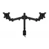 Uchwyt do monitora ENDORFY Atlas Double na 2 monitory 27 cali (68,6 cm), zacisk, VESA 75x75–100x100, maks. 8 kg na ekran, czarny