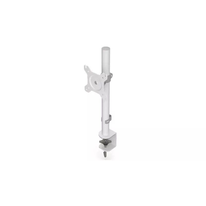 Uchwyt do monitora ENDORFY Atlas dla wyświetlaczy 27 cali (68,6 cm), mocowanie zaciskowe do biurka, VESA 75x75–100x100, maks. obciążenie 8 kg, biały