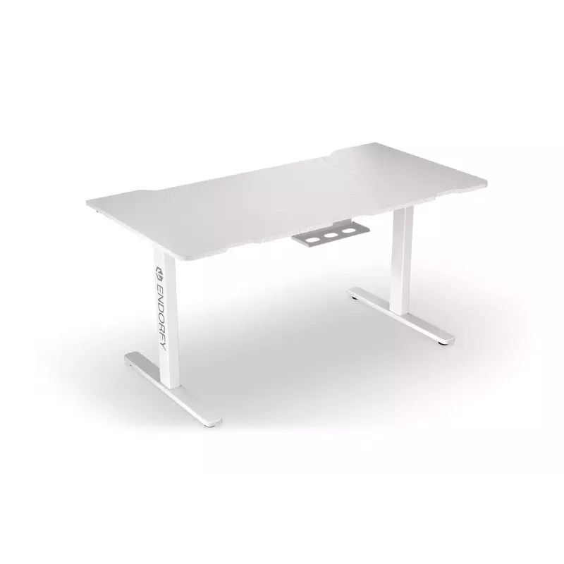 Biurko proste ENDORFY Atlas L Electric Białe 1500x780x720 mm