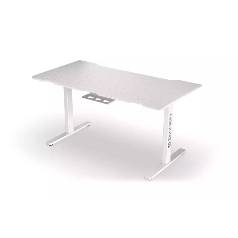 Biurko proste ENDORFY Atlas L Electric Białe 1500x780x720 mm