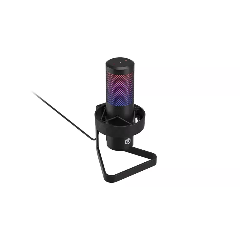 Mikrofon PC ENDORFY AXIS Streaming — USB Type-C, 24-bit/192 kHz, 30–18 000 Hz, podstawka stołowa, czarny