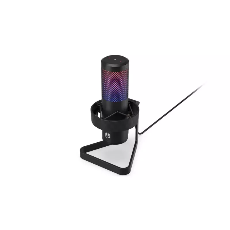 Mikrofon PC ENDORFY AXIS Streaming — USB Type-C, 24-bit/192 kHz, 30–18 000 Hz, podstawka stołowa, czarny