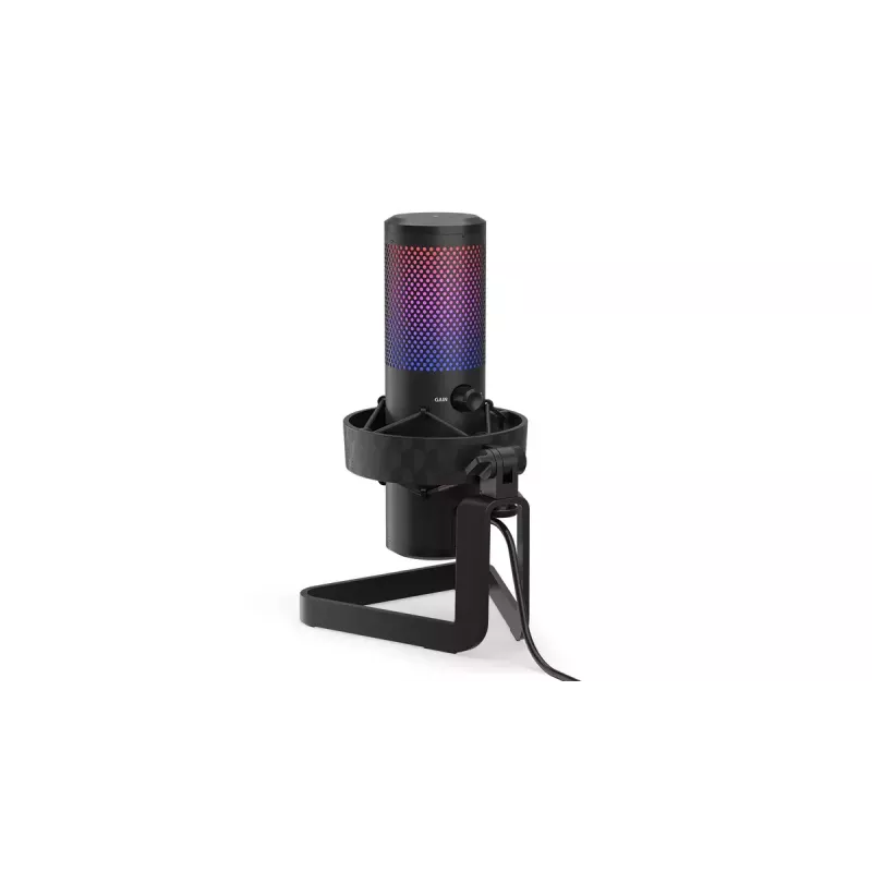 Mikrofon PC ENDORFY AXIS Streaming — USB Type-C, 24-bit/192 kHz, 30–18 000 Hz, podstawka stołowa, czarny
