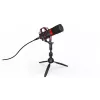 Mikrofon PC ENDORFY Solum Streaming T — przewodowy USB, 24-bit/48 kHz, 18–21000 Hz, mocowanie na stole, wyjście słuchawkowe, czarny