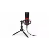 Mikrofon PC ENDORFY Solum Streaming T — przewodowy USB, 24-bit/48 kHz, 18–21000 Hz, mocowanie na stole, wyjście słuchawkowe, czarny