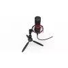 Mikrofon PC ENDORFY Solum Streaming T — przewodowy USB, 24-bit/48 kHz, 18–21000 Hz, mocowanie na stole, wyjście słuchawkowe, czarny