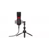 Mikrofon PC ENDORFY Solum Streaming T — przewodowy USB, 24-bit/48 kHz, 18–21000 Hz, mocowanie na stole, wyjście słuchawkowe, czarny
