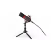 Mikrofon PC ENDORFY Solum Streaming T — przewodowy USB, 24-bit/48 kHz, 18–21000 Hz, mocowanie na stole, wyjście słuchawkowe, czarny