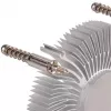 Chłodzenie Silverstone NT09-115X Procesor Chłodzenie 9,2 cm Aluminium