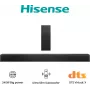Soundbar Hisense HS2100, 2.1 kanałów, 240 W, DTS Virtual:X, Dolby Digital Plus