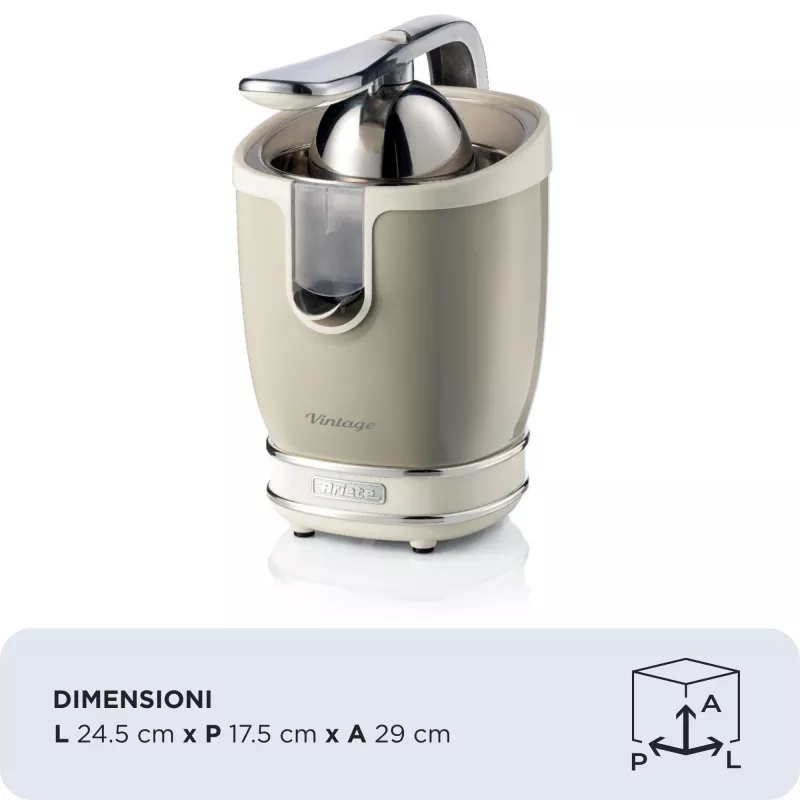 Elektryczna wyciskarka do cytrusów Ariete 0413/03 0.6L 85W Beżowa