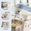 Ariete 1588 Mikser Vintage, Mikser planetarny do chleba, pizzy, ciast i ciasteczek, pojemność 5,5 l, 7 prędkości, 2400 watów, pastelowy niebieski