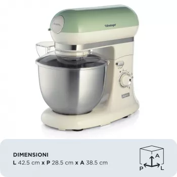 Robot kuchenny Ariete 1588 2400 W 5,5 L Zielony Biały