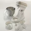 Ariete 1588 Vintage Mixer, Planetary Mixer do chleba, pizzy, ciast i wypieków, pojemność 5,5 l, 7 prędkości, 2400 W, pastelowy beż