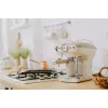 Ekspres do kawy Ariete 1389 Vintage - Ekspres do kawy espresso do kawy mielonej lub kapsułek ESE, w kolorze pastelowego beżu