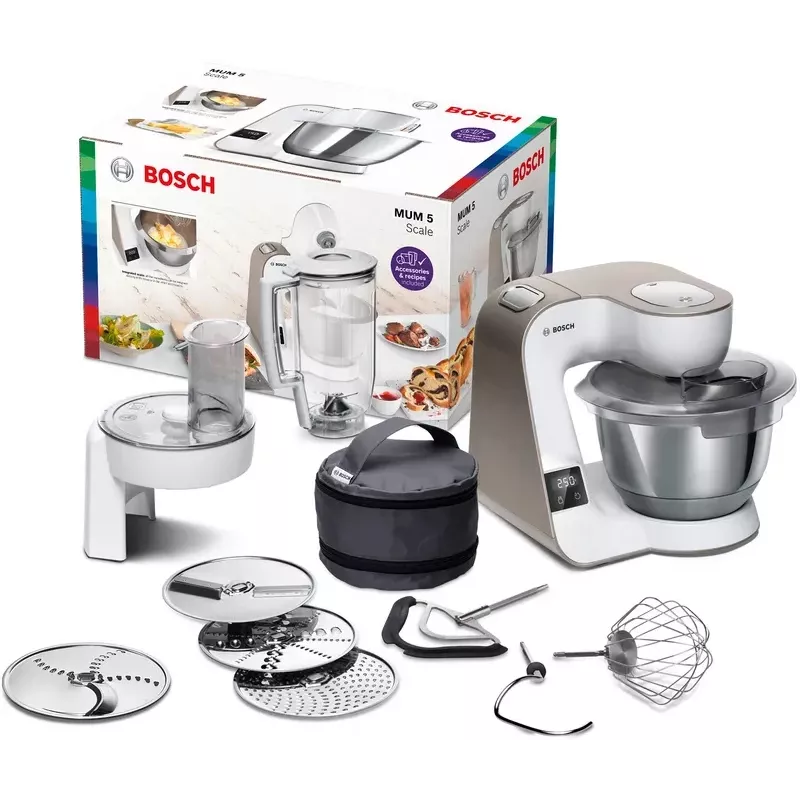 Bosch MUM5XW20 robot kuchenny 1000 W 3,9 L Biały