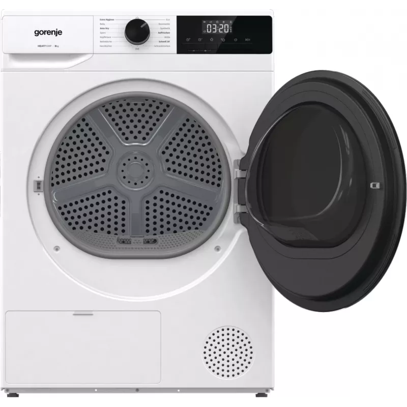 Suszarka do ubrań Gorenje DHNA92/DE wolnostojąca ładowana od przodu 9 kg biała