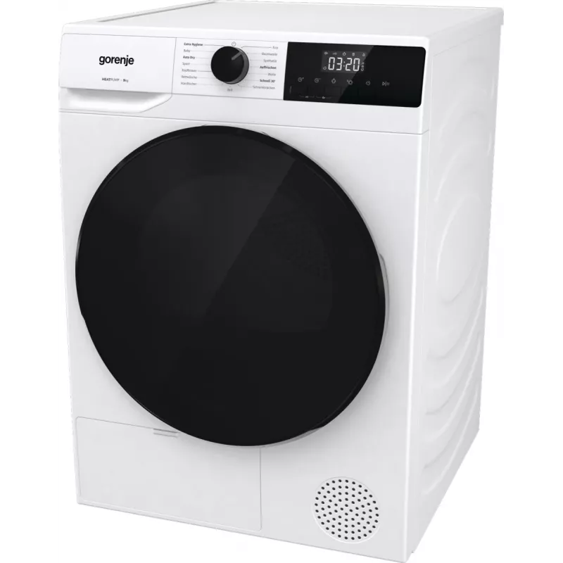 Suszarka do ubrań Gorenje DHNA92/DE wolnostojąca ładowana od przodu 9 kg biała