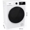 Suszarka do ubrań Gorenje DHNA92/DE wolnostojąca ładowana od przodu 9 kg biała