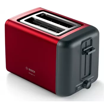 Toster Bosch TAT3P424DE 2 kromki 970 W czarny, czerwony