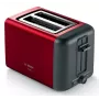 Toster Bosch TAT3P424DE 2 kromki 970 W czarny, czerwony