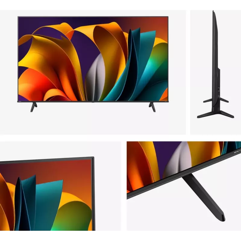 Hisense 55E6NT 139,7 cm (55 cali) 4K Ultra HD Smart TV Wi-Fi Czarny 300 cd/m²